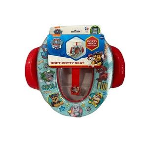Nickelodeon PAW Patrol "Let's Have Fun" Soft Potty Seat with Potty Hook